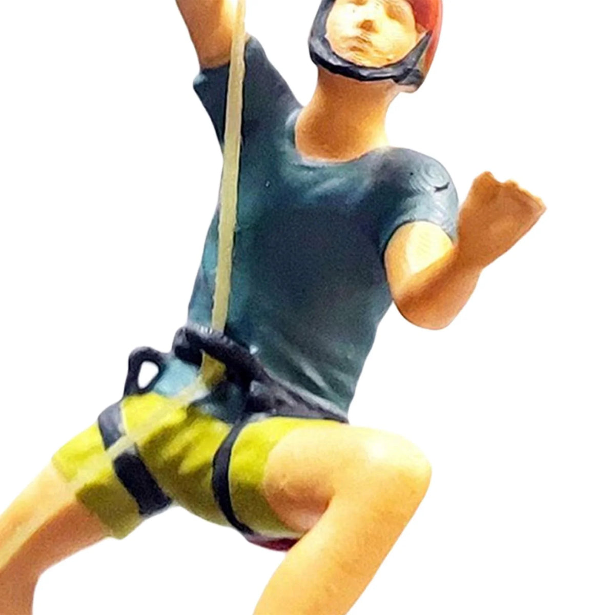 1/64 Scale Climbing People Figurines Mini People Model for Diorama Dollhouse O276379