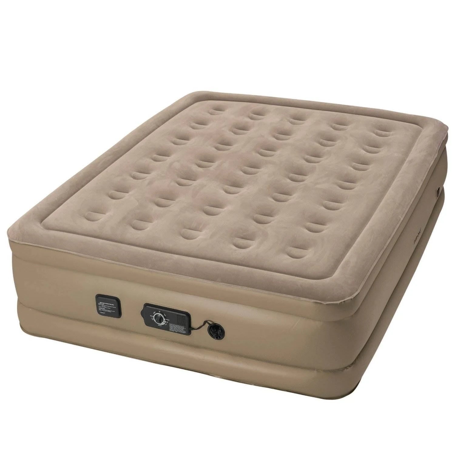 Raised Queen Air Bed Mattress with Never Flat Air Pump (3 Pack) B34014