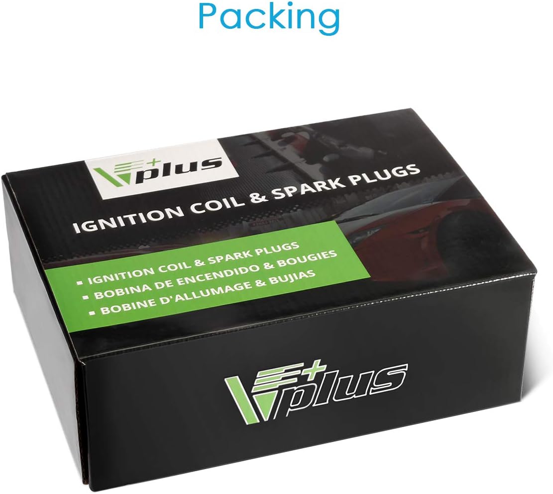Set of 6 Ignition Coils & Spark Plugs for 3.5L V6 Q573