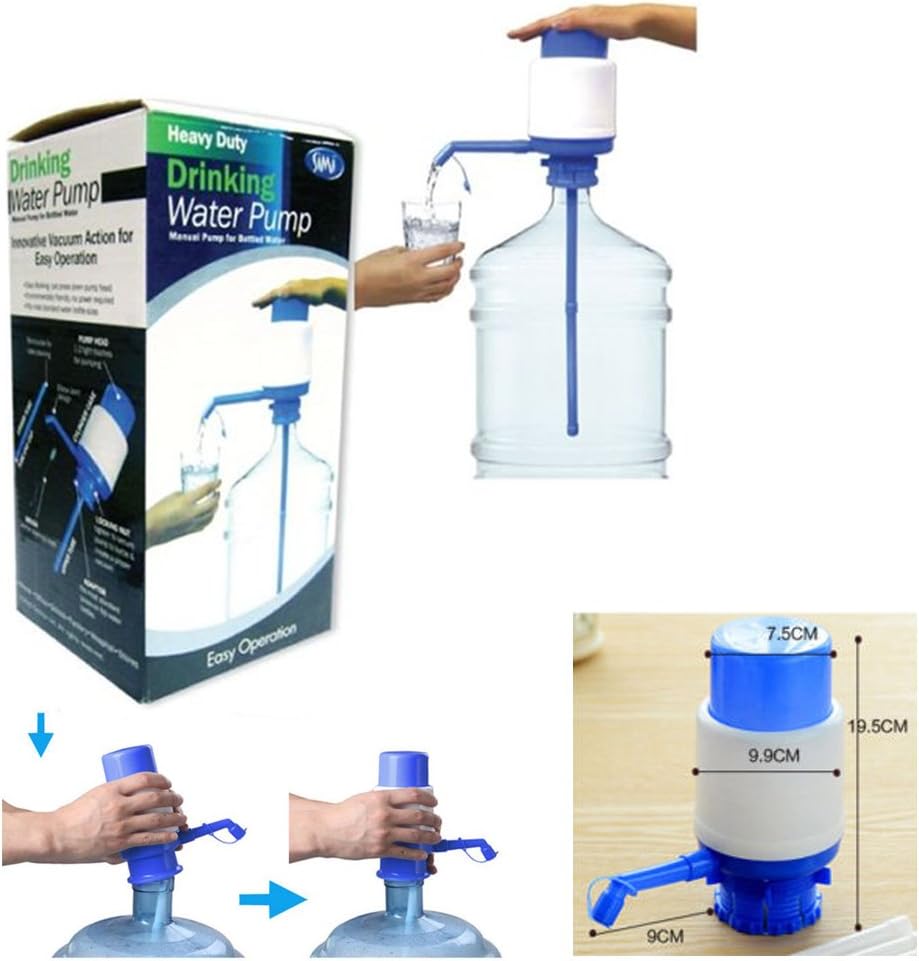 Manual Pump Dispenser for 5 Gallon Water Jug T234006