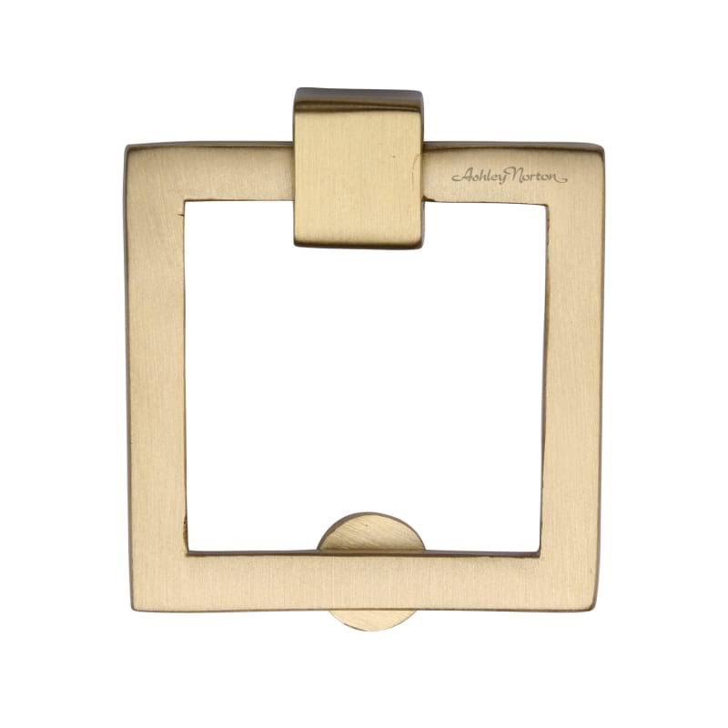 Square Cabinet Drop Handle Satin Brass U290296