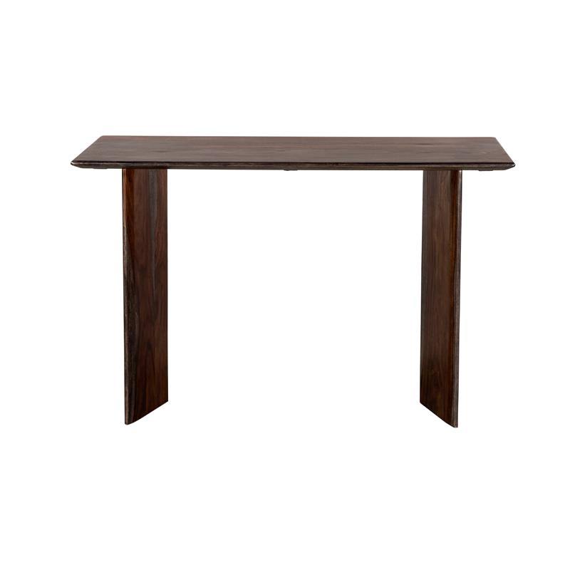Gray Solid Sheesham Wood Console Table X91150