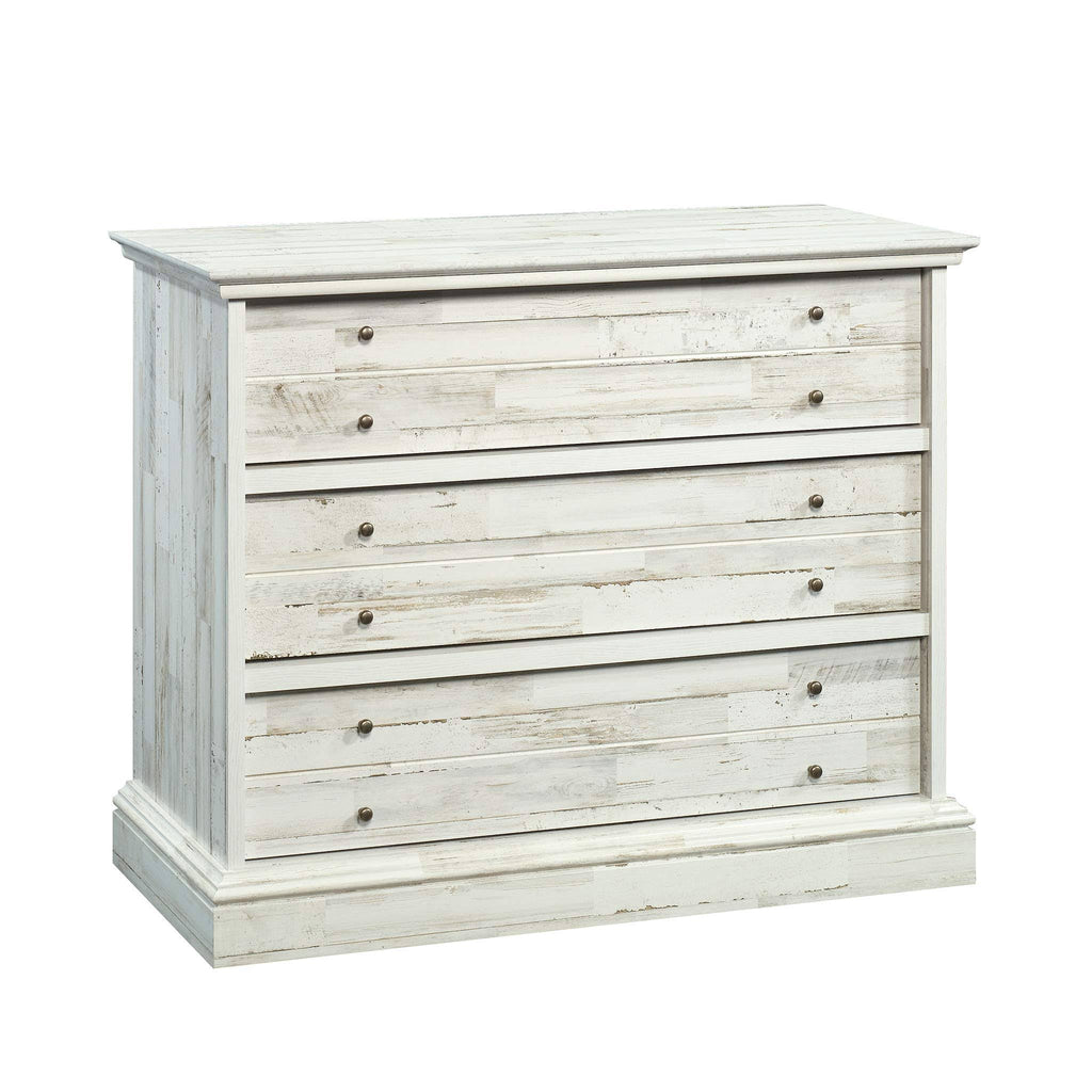 White Plank 3-Drawer Chest U991