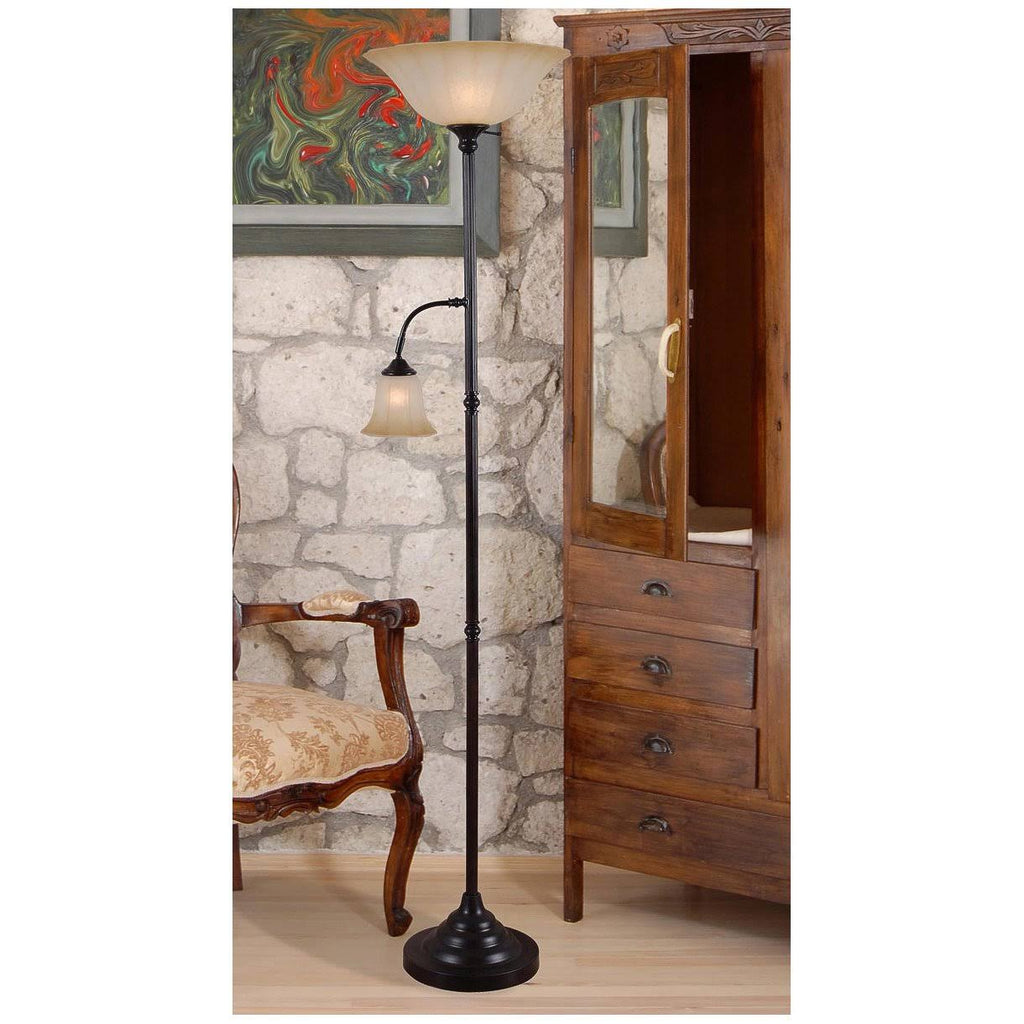 Golden Bronze Torchiere X1679