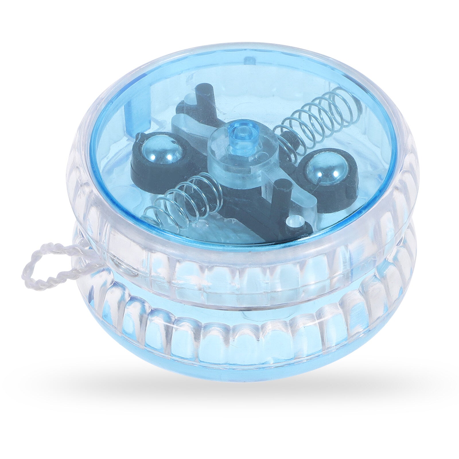 Blue LED Luminous Yoyo with String B384