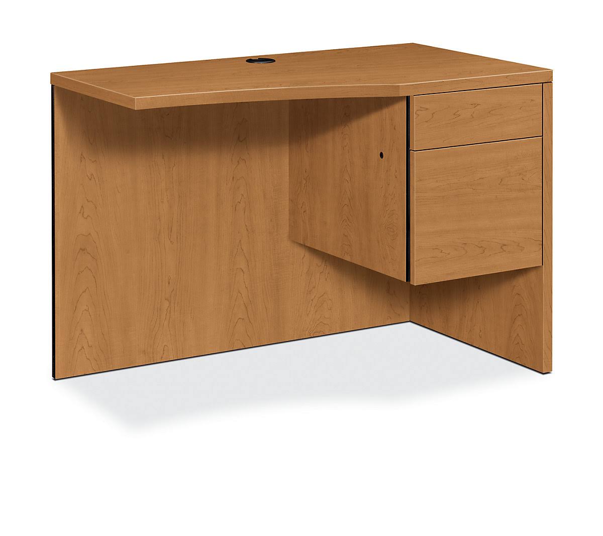 Curved Return Right Desk A638