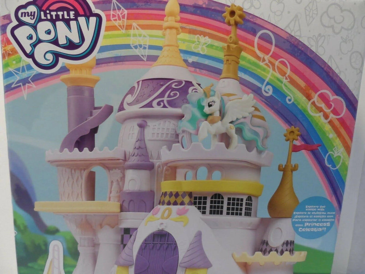 My Little Pony Canterlot Castle Playset with Princess Celestia 3 Levels J47326