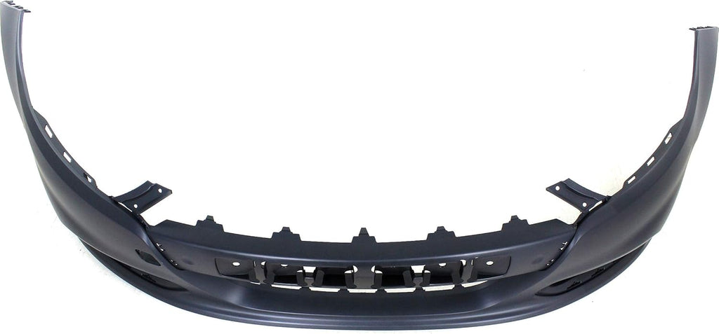 Front Bumper Cover Primed with Tow Hook Holes V4126