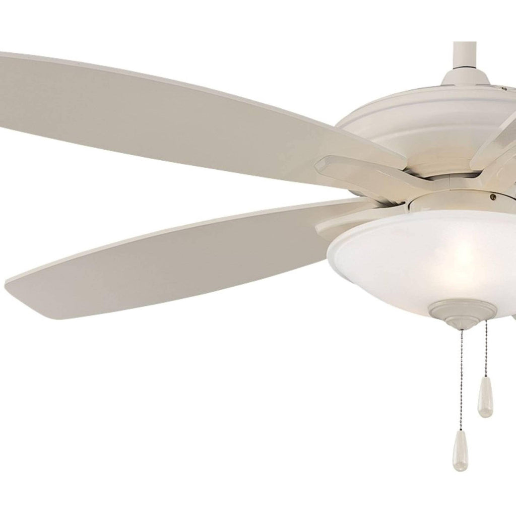 Bone White LED Ceiling Fan U68076