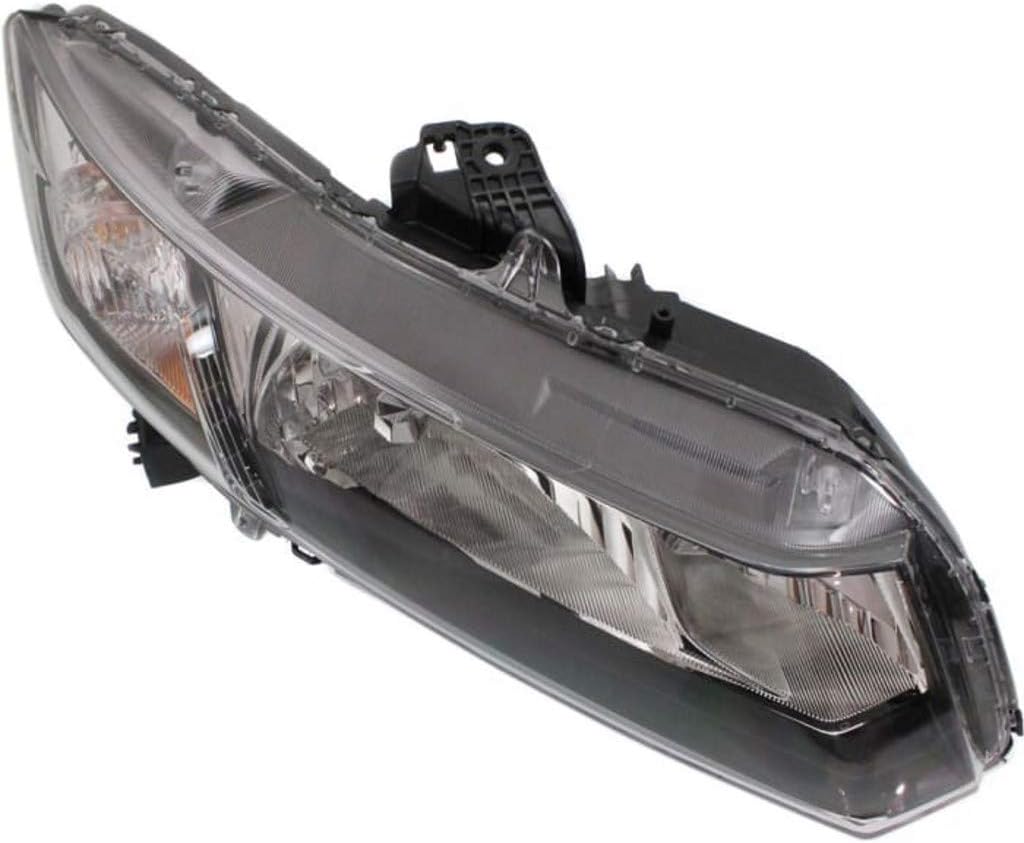 Headlight Assembly for Honda Civic Coupe 2013 2014 Passenger Side G7327