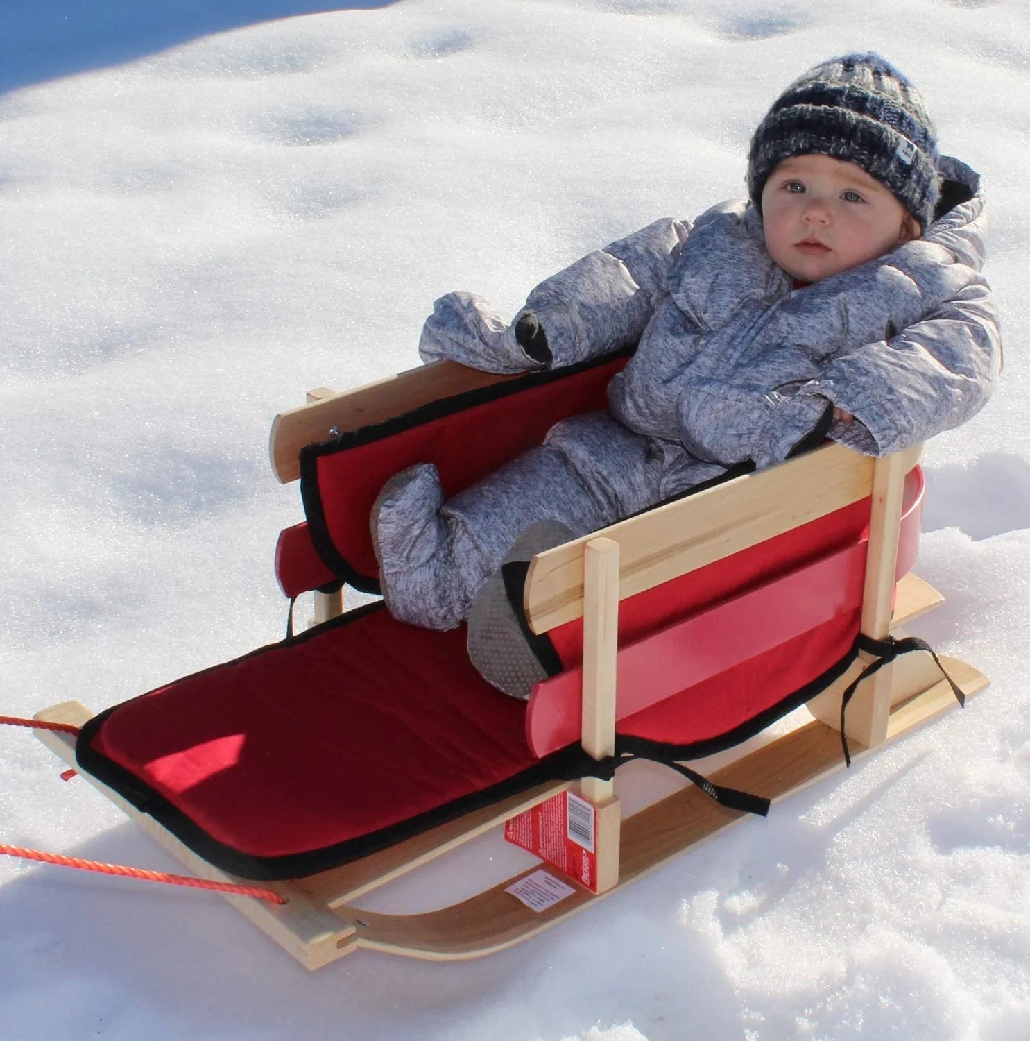 Wood Toddler Sled D27351