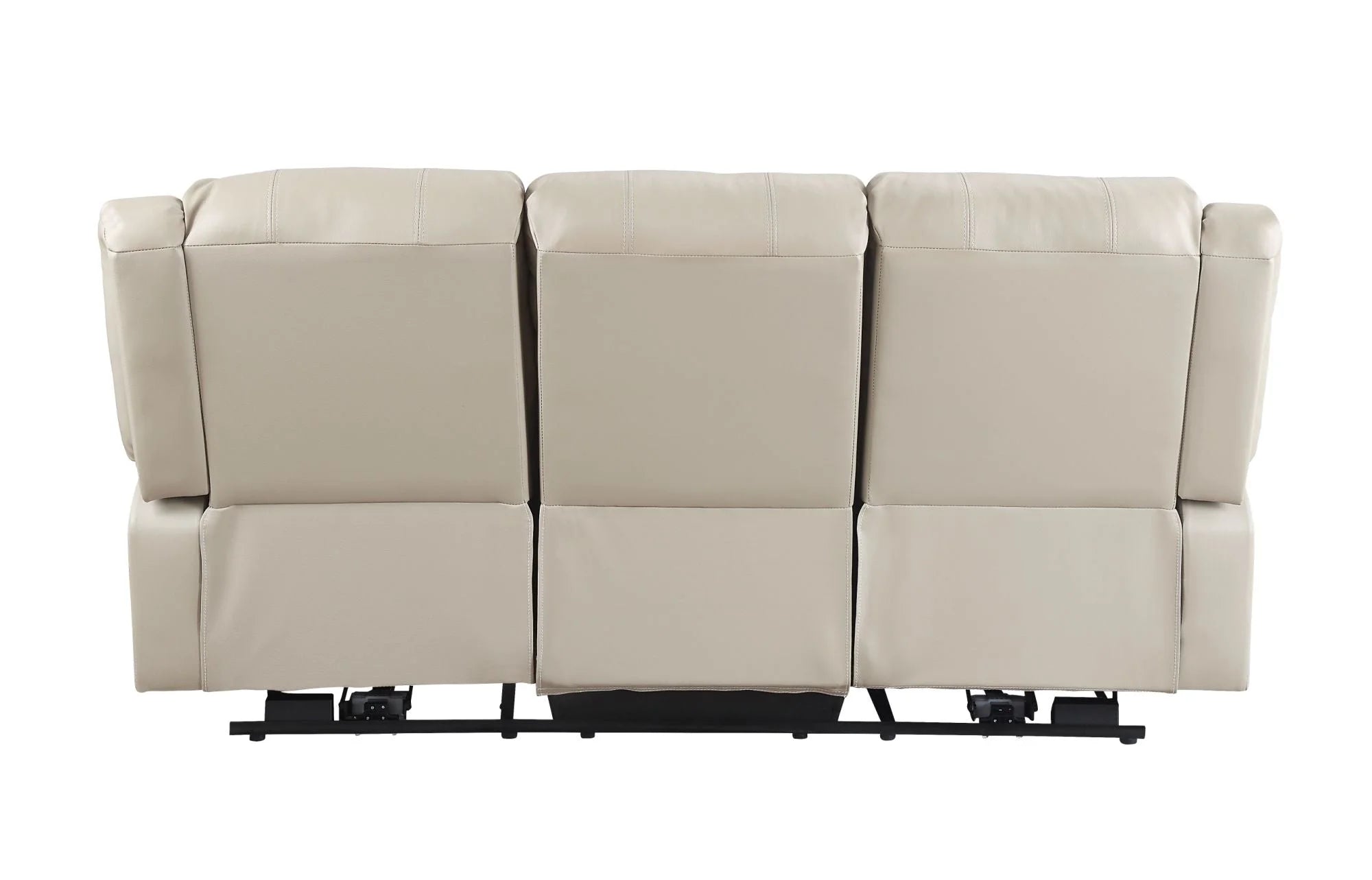 Beige PU Power Motion Sofa F54797