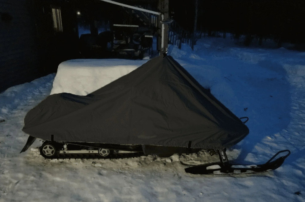 200 Denier All Black Snowmobile Cover R90591