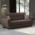 Brown Sofa Bed W5361