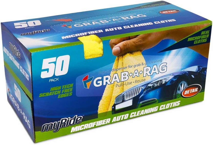 Microfiber Cleaning Cloth, Lint-Free Reusable Towel, Pack of 200 (11.7" x 12.3") R516782