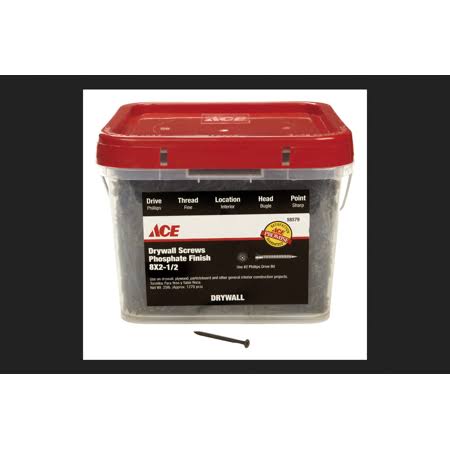 Black Phosphate Drywall Screws 25 lb. P691