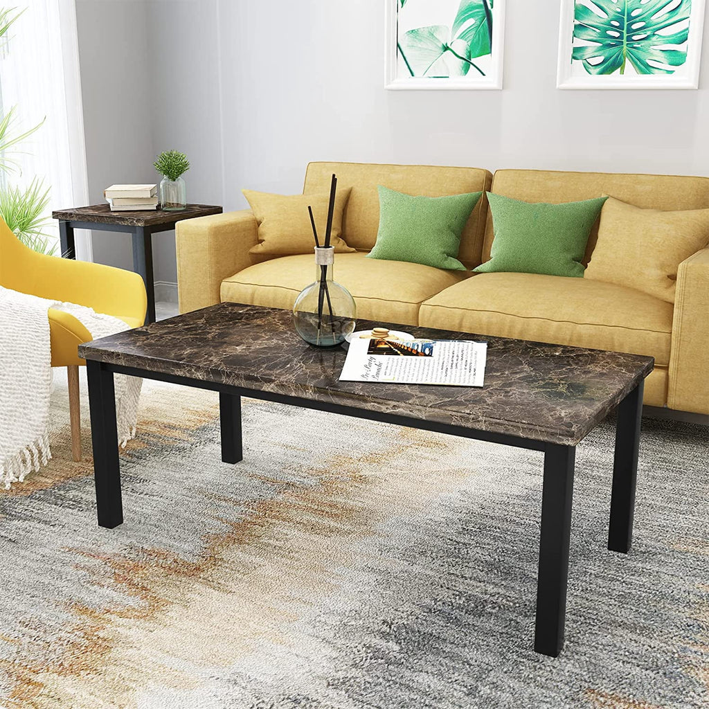 3 Piece Coffee Table Set with 2 End Tables N152650