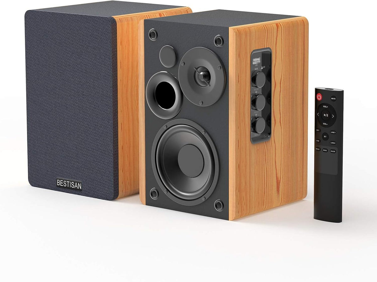 Bluetooth Bookshelf Speakers with Optical Input P794