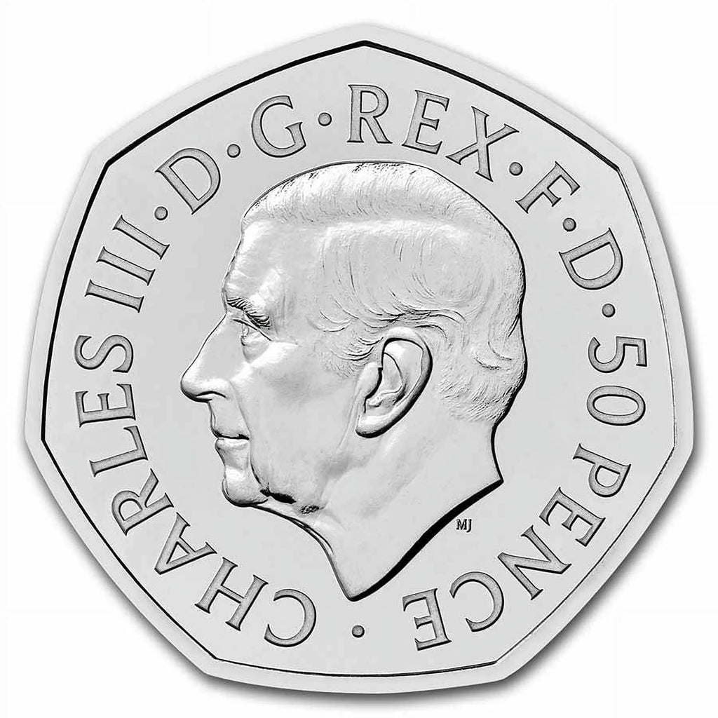 2022 Great Britain 50p Queen Elizabeth BU Coin L777