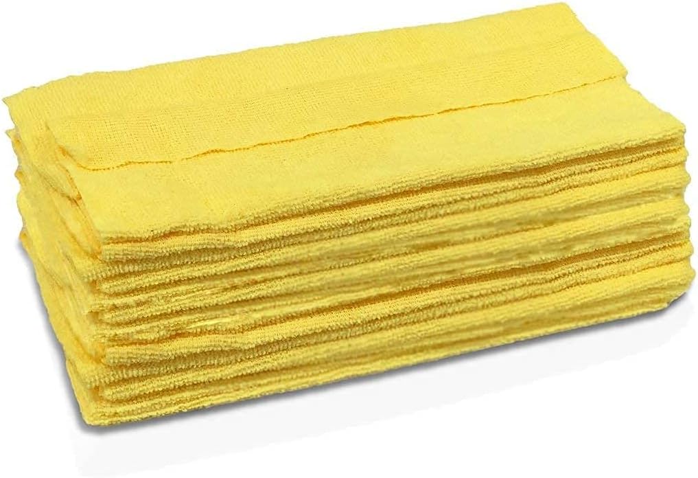 Microfiber Cleaning Cloth, Lint-Free Reusable Towel, Pack of 200 (11.7" x 12.3") R516782