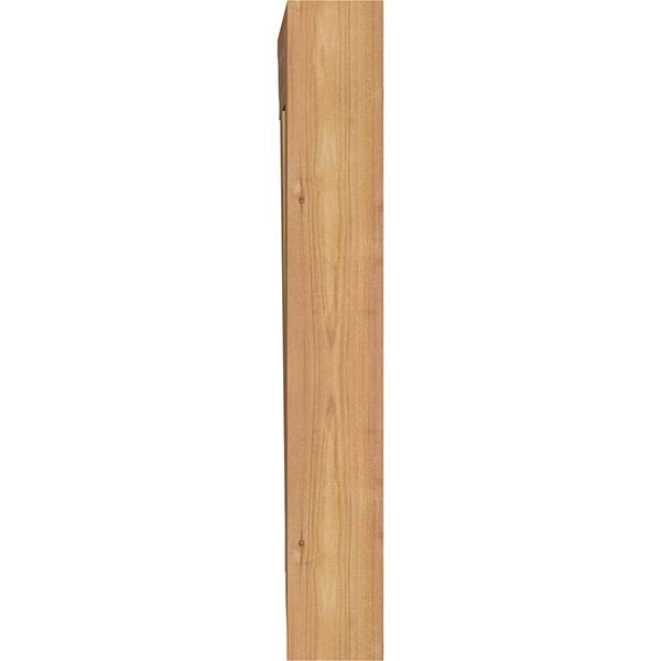 3 1/2x22W x 16x22D x 24x22H Merced Traditional Smooth Bracket, Western Red Cedar N15100