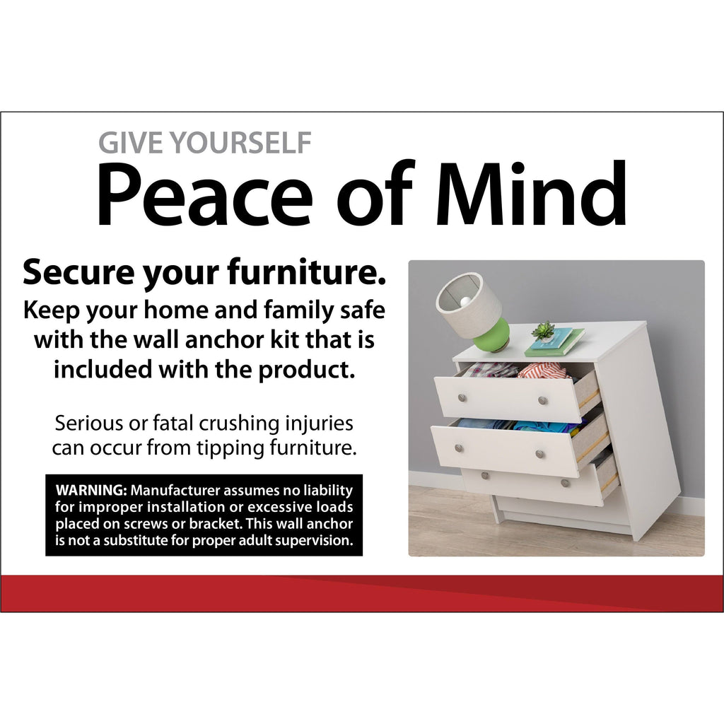 White 4 Drawer Base Cabinet T547212