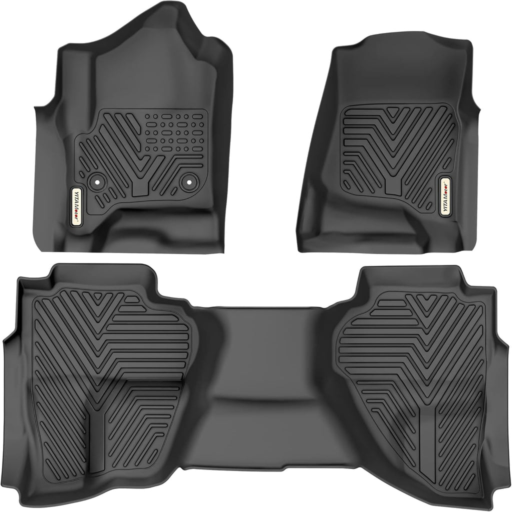 Black TPE Floor Liners 1st & 2nd Row N29340