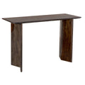 Gray Solid Sheesham Wood Console Table X91150