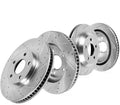 FRONT 379.96mm + REAR 330.09mm D/S 5 Lug [4] Rotors L9938