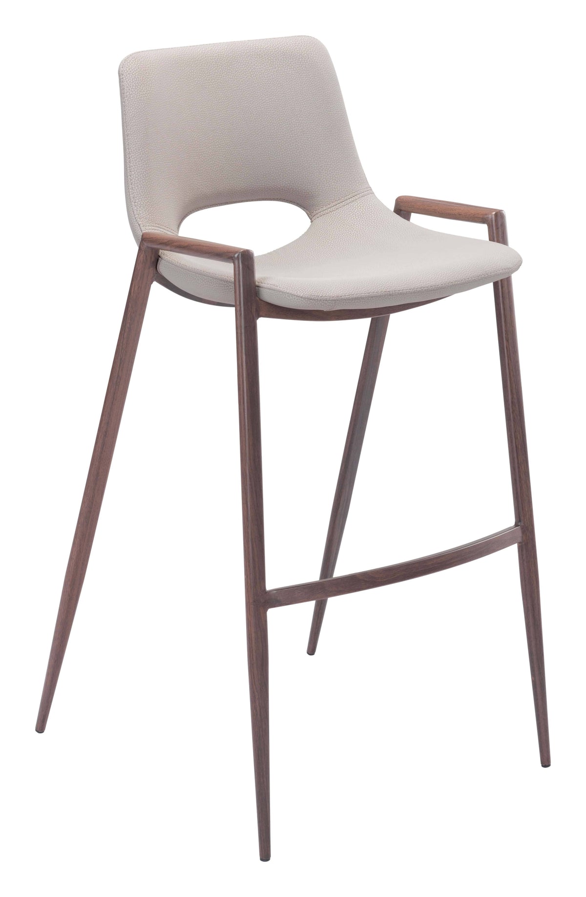 Beige Bar Chair, Set of 2 Y220209