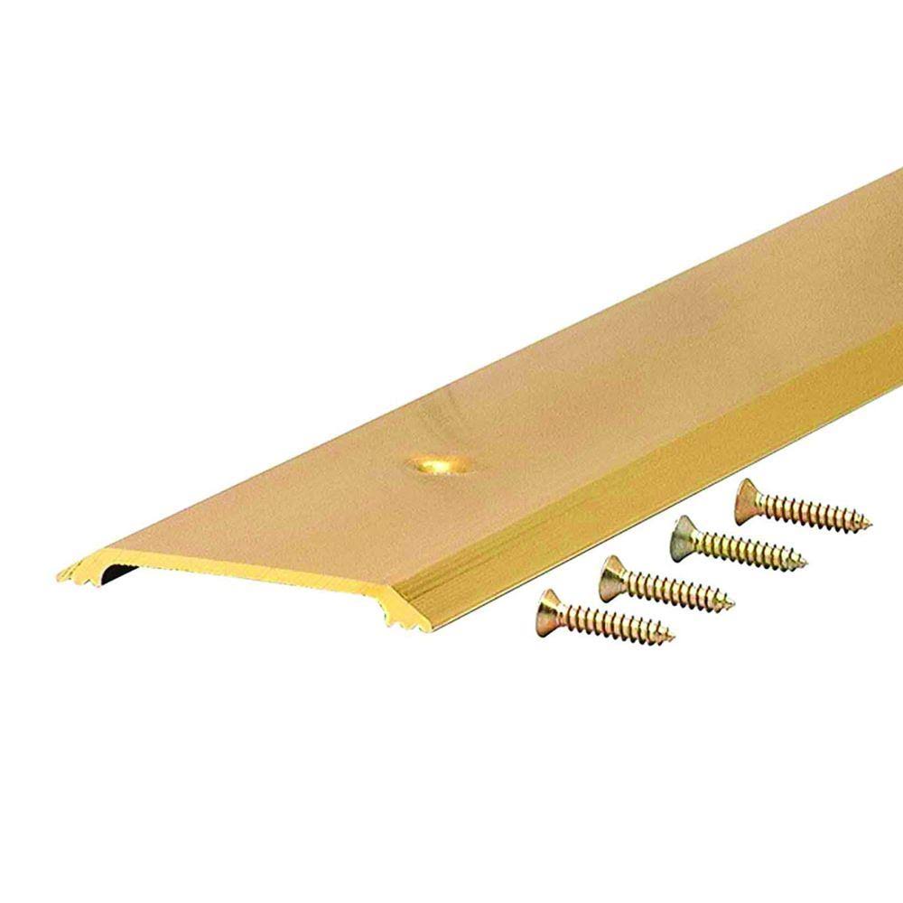 Brite Gold Aluminum Saddle Door Threshold F860