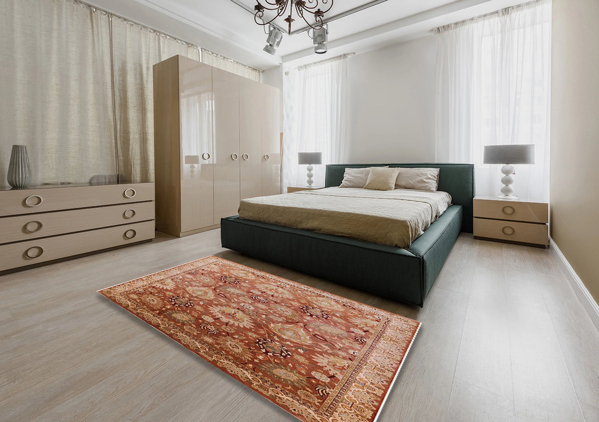 Rectangle Oriental Area Rug, 2' x 4' A43679