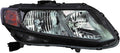 Headlight Assembly for Honda Civic Coupe 2013 2014 Passenger Side G7327