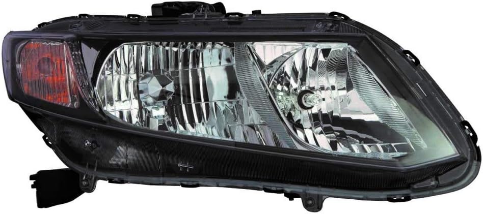 Headlight Assembly for Honda Civic Coupe 2013 2014 Passenger Side G7327