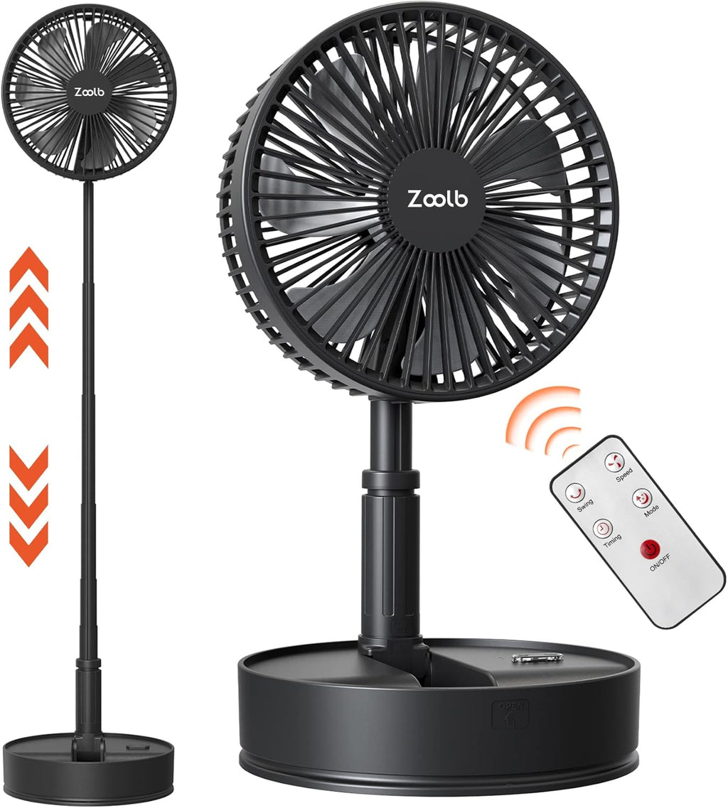 7200mAh Rechargeable Oscillating Portable Standing Fan R48252