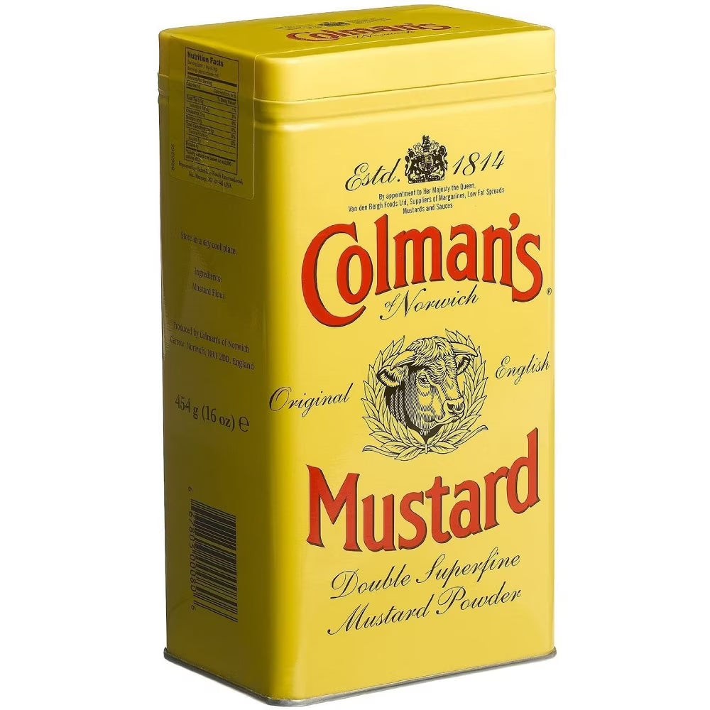 Colmans Mustard Powder Tin 454g Y9901