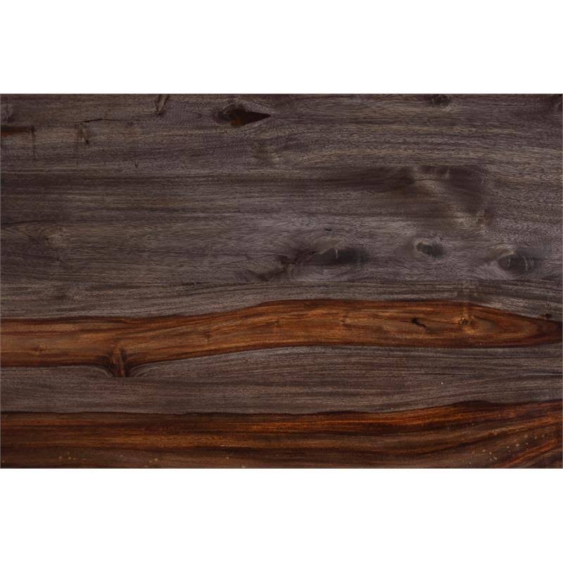 Gray Solid Sheesham Wood Console Table X91150