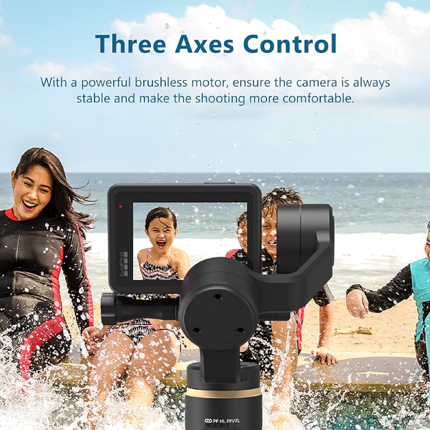 3-Axis Handheld Gimbal Stabilizer with Tripod O780