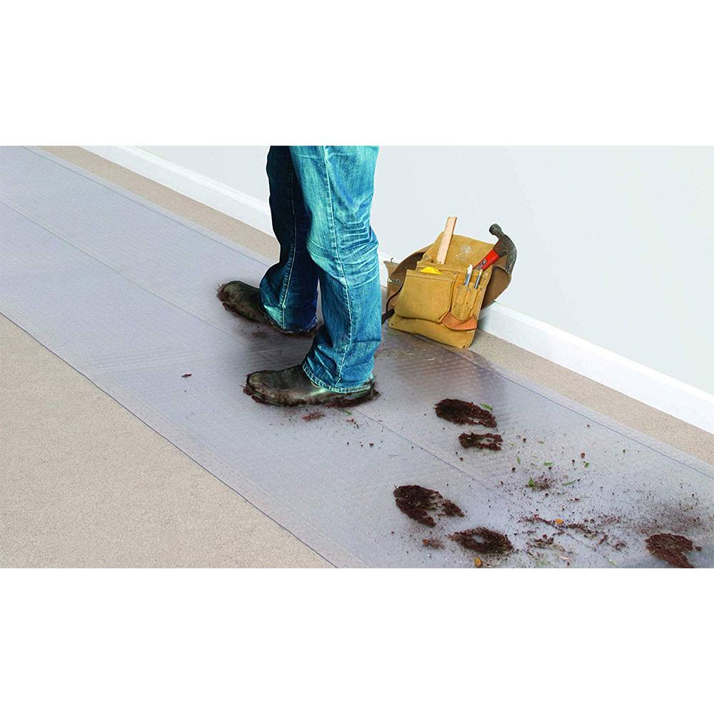 Clear Vinyl Runner Carpet 10 ft Length x 27x22 Width A522