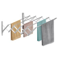 Wall Mounted Extendable Stainless Steel Clothes Drying Rack V2847
