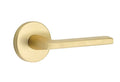Satin Brass Privacy Lever Set L399799