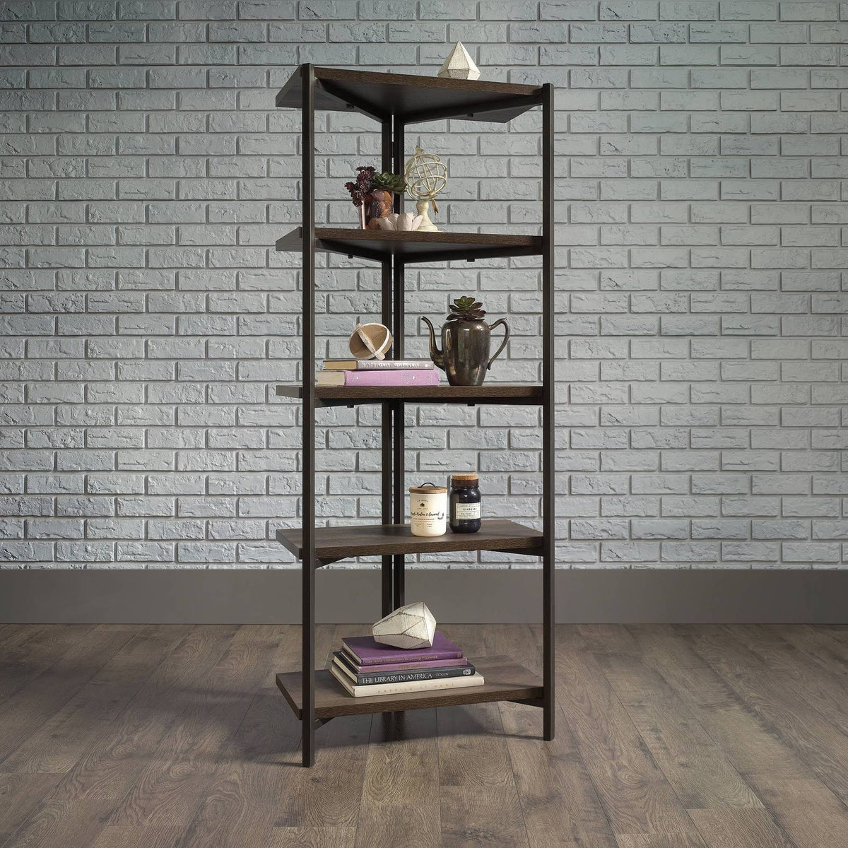 Smoked Oak Bookcase A89174