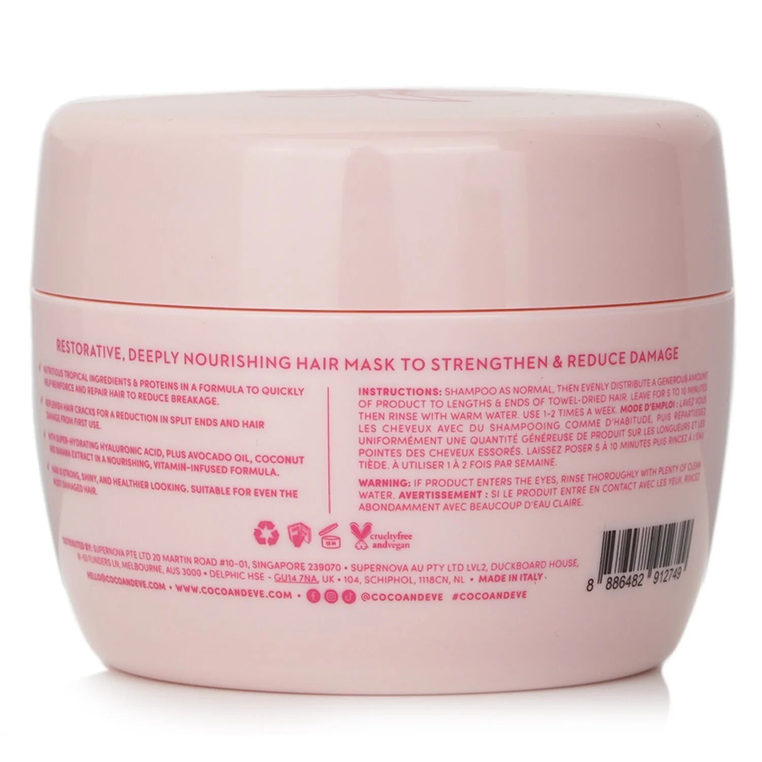 Repairing & Restoring Hair Mask 212ml F915333