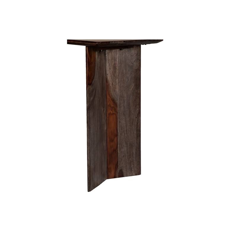 Gray Solid Sheesham Wood Console Table X91150