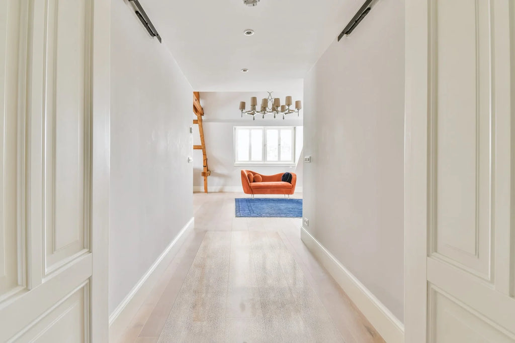Clear Hard Floor Runner, 36 x 84 Inch, 2mm Thick Clear Vinyl Mat B2356
