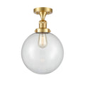 Satin Gold Semi-Flush Mount Light L295547