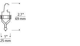 Satin Nickel Pivot Head K63568