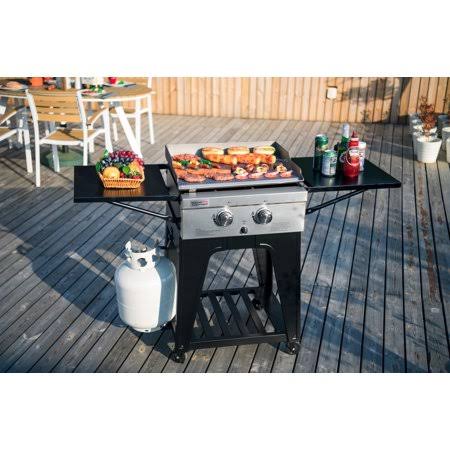 2-Burner BBQ Gas Grill Griddle L4573