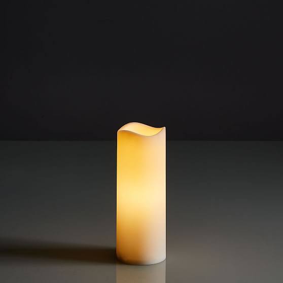 Flameless Pillar Candle K31001