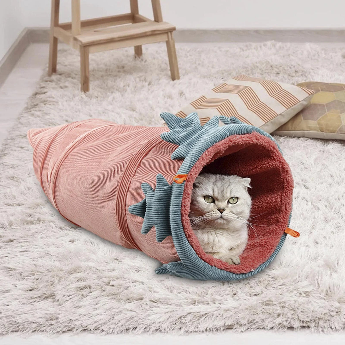 Carrot Hamster Tunnel Tube Toy P70740